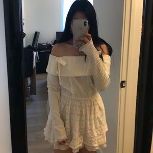 Japanese brand Liz Lisa off shoulder dress